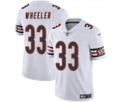 Men's Chicago Bears #33 Ian Wheeler White Vapor Football Stitched Jersey