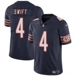 Men's Chicago Bears #4 D’Andre Swift Navy Vapor Football Stitched Jersey