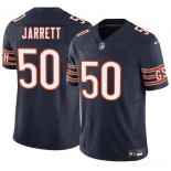 Men's Chicago Bears #50 Grady Jarrett Navy 2025 F.U.S.E. Vapor Football Stitched Jersey