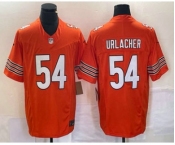 Men's Chicago Bears #54 Brian Urlacher Orange 2023 FUSE Vapor Limited Stitched Jersey