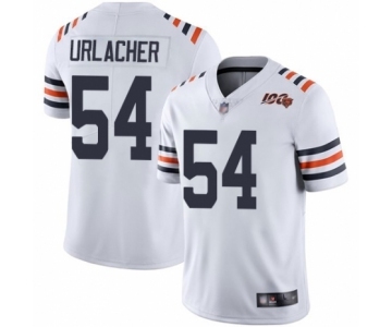 Men's Chicago Bears #54 Brian Urlacher White 100th Season Limited Football Jersey