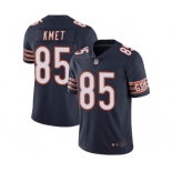 Men's Chicago Bears #85 Cole Kmet Navy Vapor untouchable Limited Stitched NFL Jersey