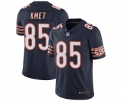 Men's Chicago Bears #85 Cole Kmet Navy Vapor untouchable Limited Stitched NFL Jersey