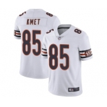 Men's Chicago Bears #85 Cole Kmet White Vapor untouchable Limited Stitched NFL Jersey