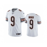 Men's Chicago Bears #9 Jaquan Brisker White Vapor untouchable Limited Stitched Jersey