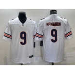 Men's Chicago Bears #9 Jim McMahon White 2022 Vapor Untouchable Stitched NFL Nike Limited Jersey