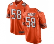 Men's Chicago Bears Darnell Wright Nike Orange 2023 NFL Draft First Round Pick Jersey