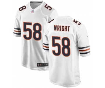 Men's Chicago Bears Darnell Wright Nike White 2023 NFL Draft First Round Pick Jersey