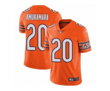 Men's Nike Chicago Bears #20 Prince Amukamara Vapor Untouchable Limited Orange Rush NFL Jersey