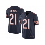 Men's Nike Chicago Bears #21 Quintin Demps Limited Navy Blue Rush NFL Jersey