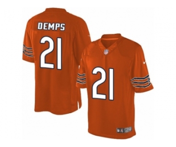 Men's Nike Chicago Bears #21 Quintin Demps Limited Orange Alternate NFL Jersey