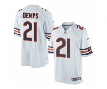 Men's Nike Chicago Bears #21 Quintin Demps Limited White NFL Jersey