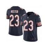 Men's Nike Chicago Bears #23 Devin Hester Limited Navy Blue Rush NFL Jersey