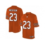 Men's Nike Chicago Bears #23 Devin Hester Limited Orange Alternate NFL Jersey