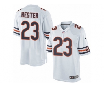 Men's Nike Chicago Bears #23 Devin Hester Limited White NFL Jersey