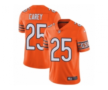 Men's Nike Chicago Bears #25 Ka'Deem Carey Vapor Untouchable Limited Orange Rush NFL Jersey