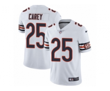 Men's Nike Chicago Bears #25 Ka'Deem Carey Vapor Untouchable Limited White NFL Jersey