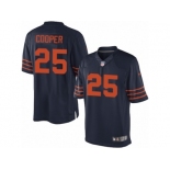 Men's Nike Chicago Bears #25 Marcus Cooper Limited Navy Blue 1940s Throwback Alternate NFL Jersey