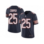 Men's Nike Chicago Bears #25 Marcus Cooper Limited Navy Blue Rush NFL Jersey