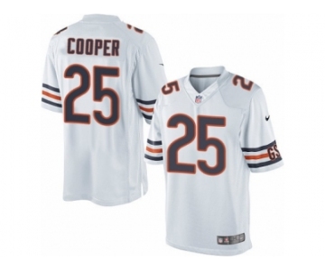 Men's Nike Chicago Bears #25 Marcus Cooper Limited White NFL Jersey