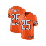 Men's Nike Chicago Bears #25 Marcus Cooper Vapor Untouchable Limited Orange Rush NFL Jersey