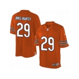 Men's Nike Chicago Bears #29 Harold Jones-Quartey Limited Orange Alternate NFL Jersey