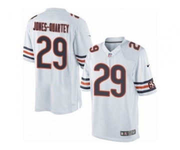 Men's Nike Chicago Bears #29 Harold Jones-Quartey Limited White NFL Jersey