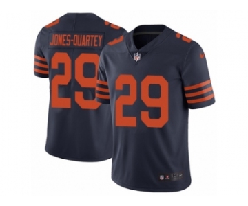 Men's Nike Chicago Bears #29 Harold Jones-Quartey Vapor Untouchable Limited Navy Blue 1940s Throwback Alternate NFL Jersey