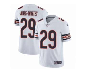 Men's Nike Chicago Bears #29 Harold Jones-Quartey Vapor Untouchable Limited White NFL Jersey