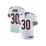 Men's Nike Chicago Bears #30 B.W. Webb Vapor Untouchable Limited White NFL Jersey