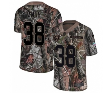 Men's Nike Chicago Bears #38 Adrian Amos Limited Camo Rush Realtree NFL Jersey