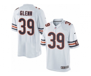 Men's Nike Chicago Bears #39 Jacoby Glenn Limited White NFL Jersey