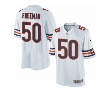 Men's Nike Chicago Bears #50 Jerrell Freeman Limited White NFL Jersey