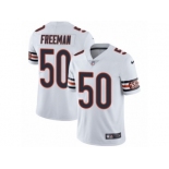 Men's Nike Chicago Bears #50 Jerrell Freeman Vapor Untouchable Limited White NFL Jersey