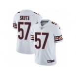 Men's Nike Chicago Bears #57 Dan Skuta White Vapor Untouchable Limited Player NFL Jersey