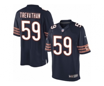 Men's Nike Chicago Bears #59 Danny Trevathan Limited Navy Blue Team Color NFL Jersey