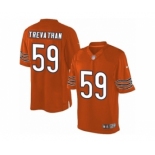 Men's Nike Chicago Bears #59 Danny Trevathan Limited Orange Alternate NFL Jersey