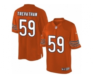 Men's Nike Chicago Bears #59 Danny Trevathan Limited Orange Alternate NFL Jersey