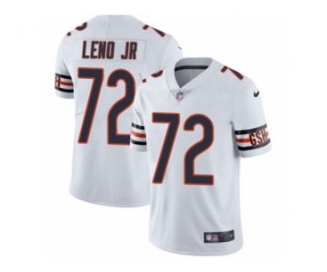 Men's Nike Chicago Bears #72 Charles Leno Vapor Untouchable Limited White NFL Jersey