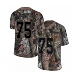 Men's Nike Chicago Bears #75 Kyle Long Limited Camo Rush Realtree NFL Jersey