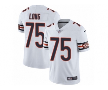 Men's Nike Chicago Bears #75 Kyle Long Vapor Untouchable Limited White NFL Jersey