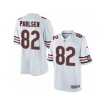 Men's Nike Chicago Bears #82 Logan Paulsen Limited White NFL Jersey