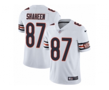 Men's Nike Chicago Bears #87 Adam Shaheen Vapor Untouchable Limited White NFL Jersey