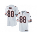 Men's Nike Chicago Bears #88 Dion Sims Limited White NFL Jersey