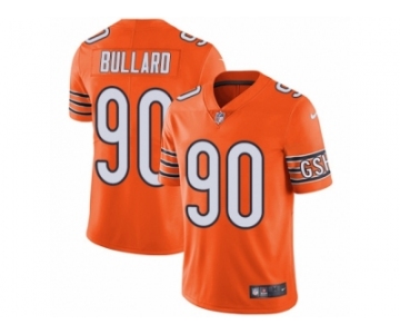 Men's Nike Chicago Bears #90 Jonathan Bullard Vapor Untouchable Limited Orange Rush NFL Jersey