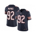 Men's Nike Chicago Bears #92 Pernell McPhee Limited Navy Blue Rush NFL Jersey