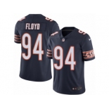 Men's Nike Chicago Bears #94 Leonard Floyd Limited Navy Blue Rush NFL Jersey