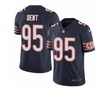 Men's Nike Chicago Bears #95 Richard Dent Limited Navy Blue Rush NFL Jersey