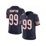 Men's Nike Chicago Bears #99 Dan Hampton Limited Navy Blue Rush NFL Jersey