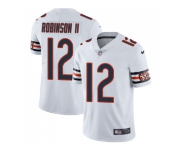 Nike Chicago Bears #12 Allen Robinson II White Men Stitched NFL Vapor Untouchable Limited Jersey